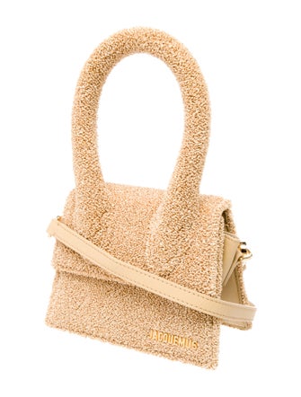 Jacquemus Raffia Top Handle Bag