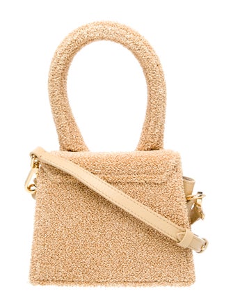 Jacquemus Raffia Top Handle Bag