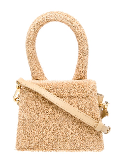 Jacquemus Raffia Top Handle Bag