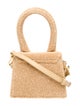 Jacquemus Raffia Top Handle Bag