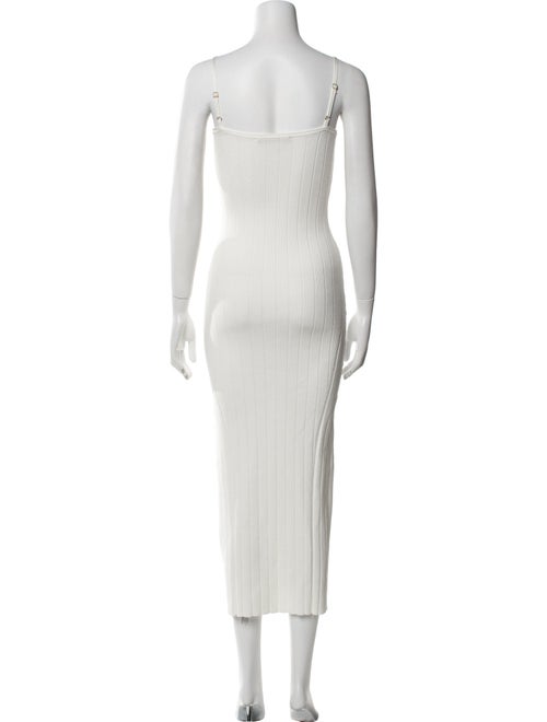 Jacquemus Square Neckline Long Dress