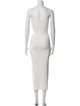 Jacquemus Square Neckline Long Dress