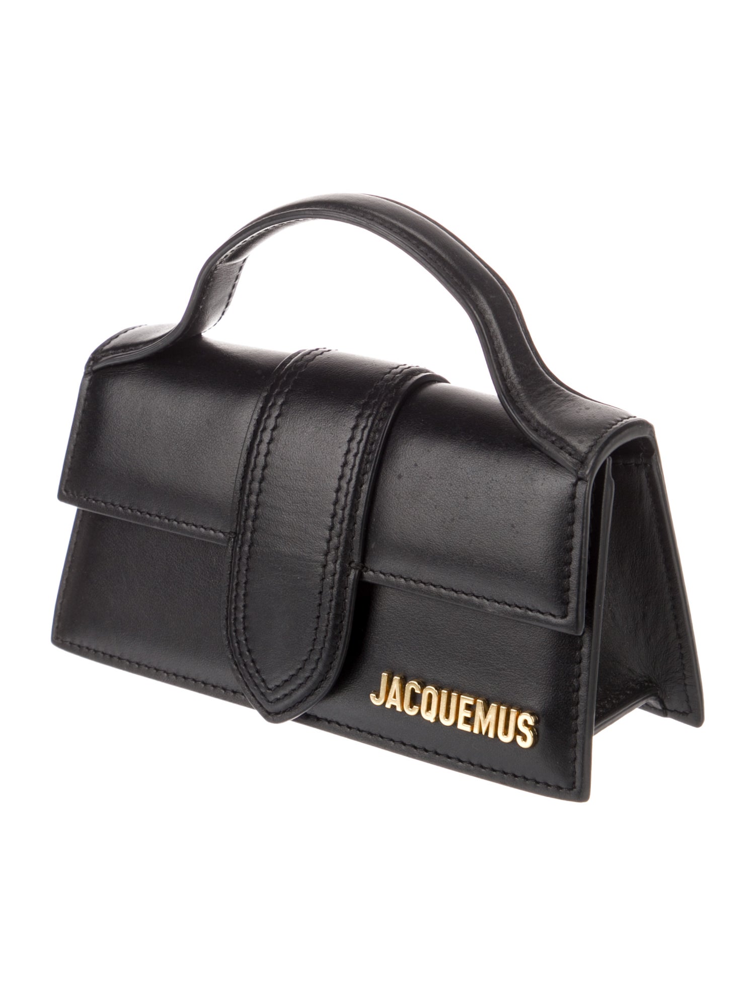 Jacquemus Leather Top Handle Bag