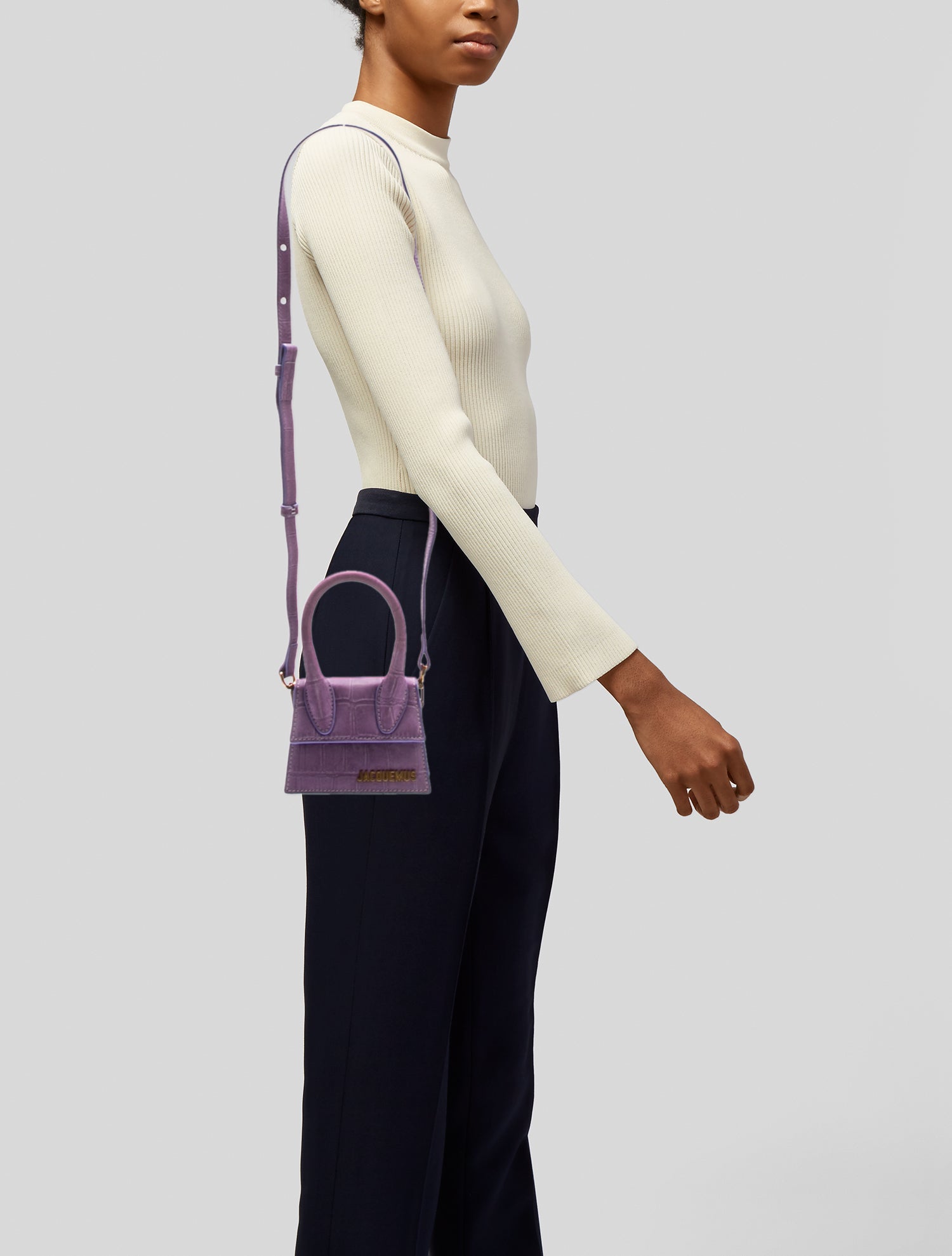 Jacquemus Suede Crossbody Bag