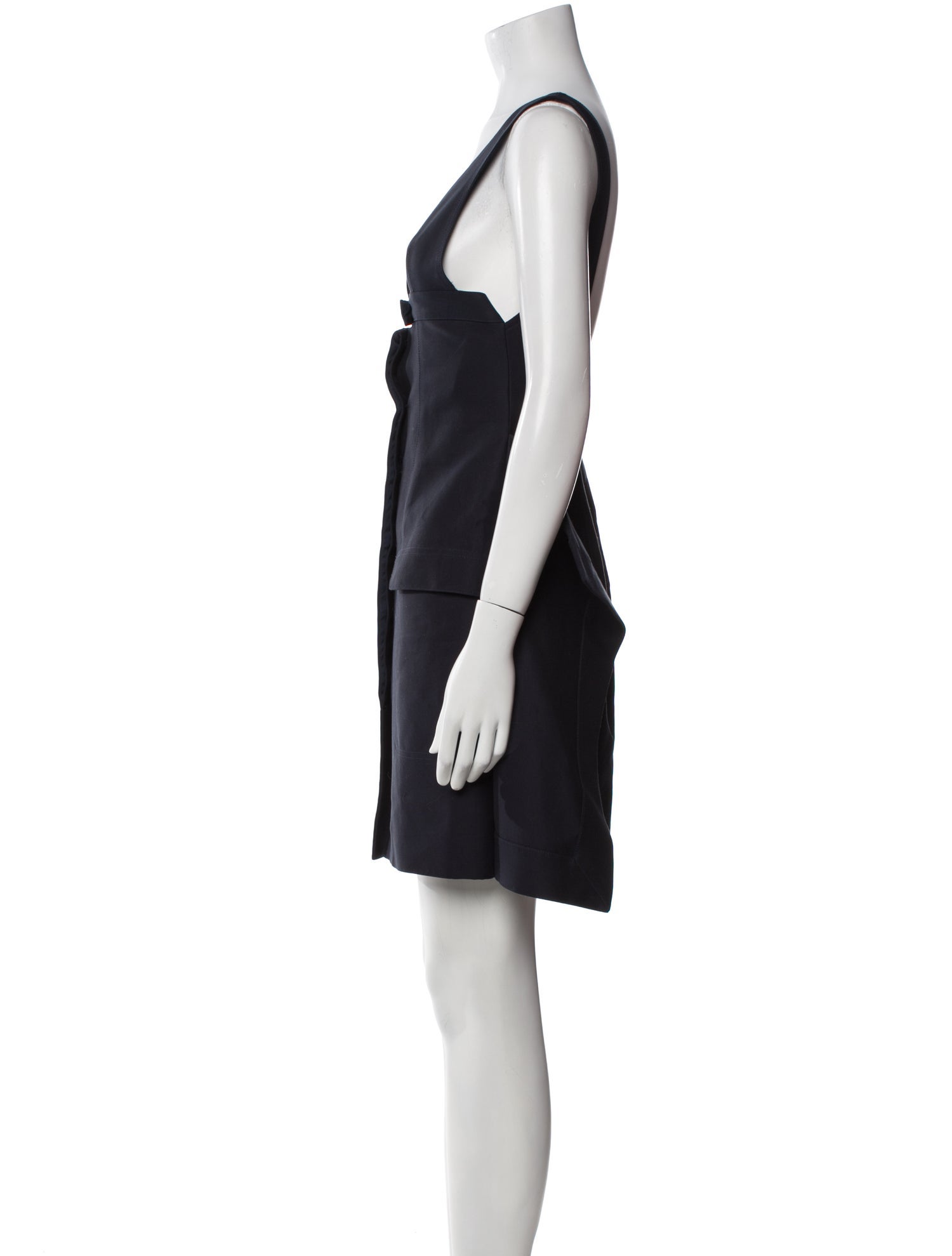 Jacquemus V-Neck Mini Dress