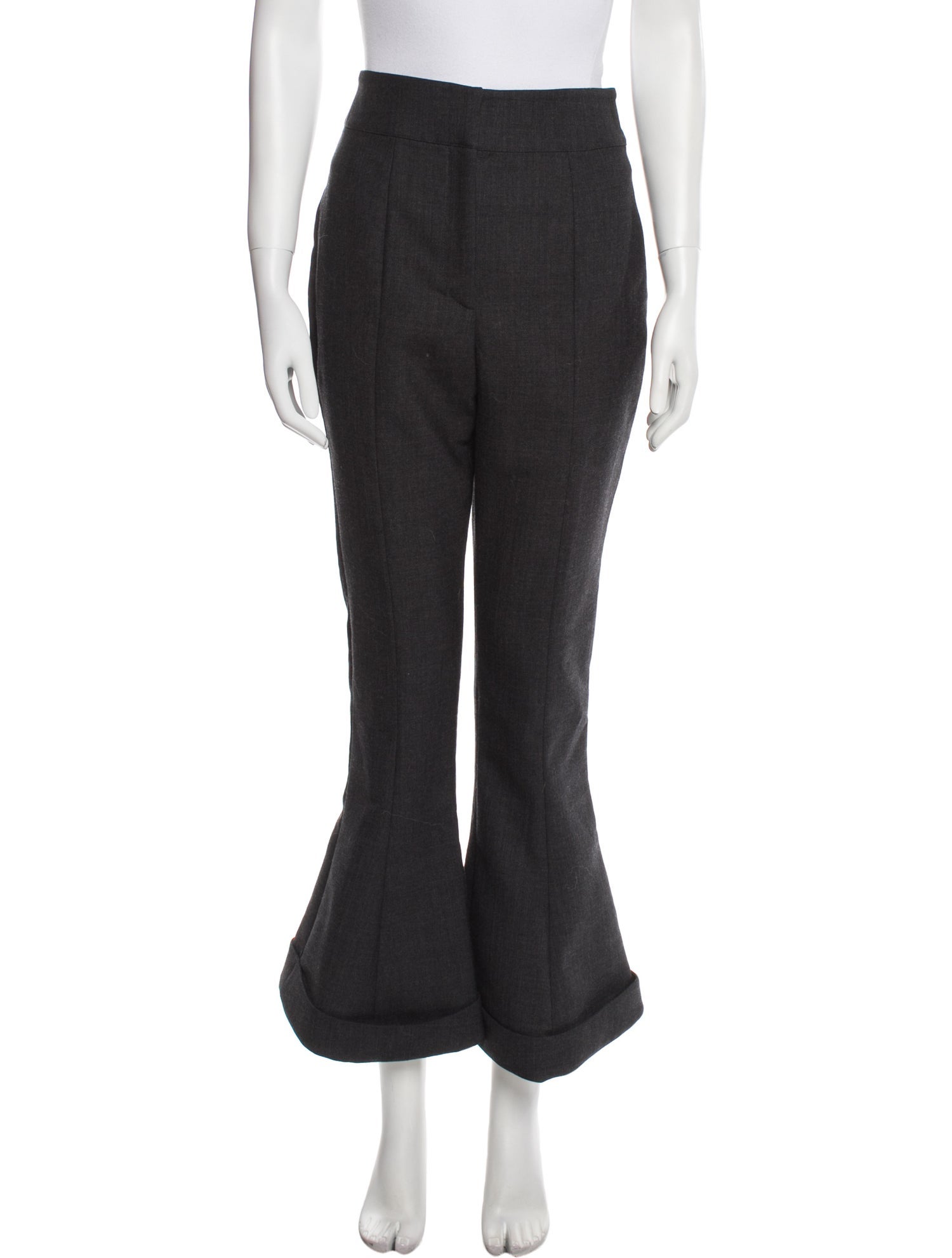 Jacquemus Virgin Wool Wide Leg Pants