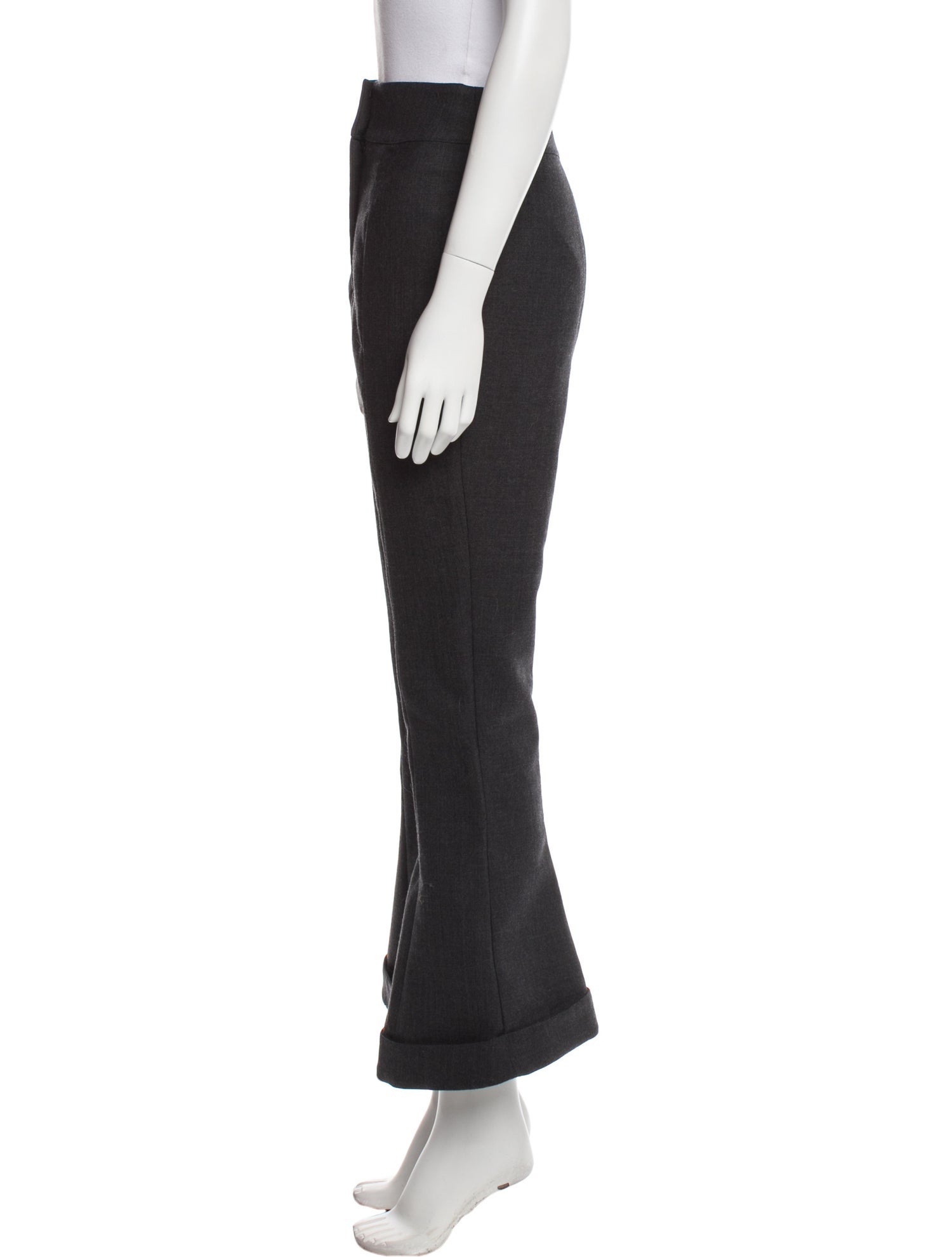 Jacquemus Virgin Wool Wide Leg Pants