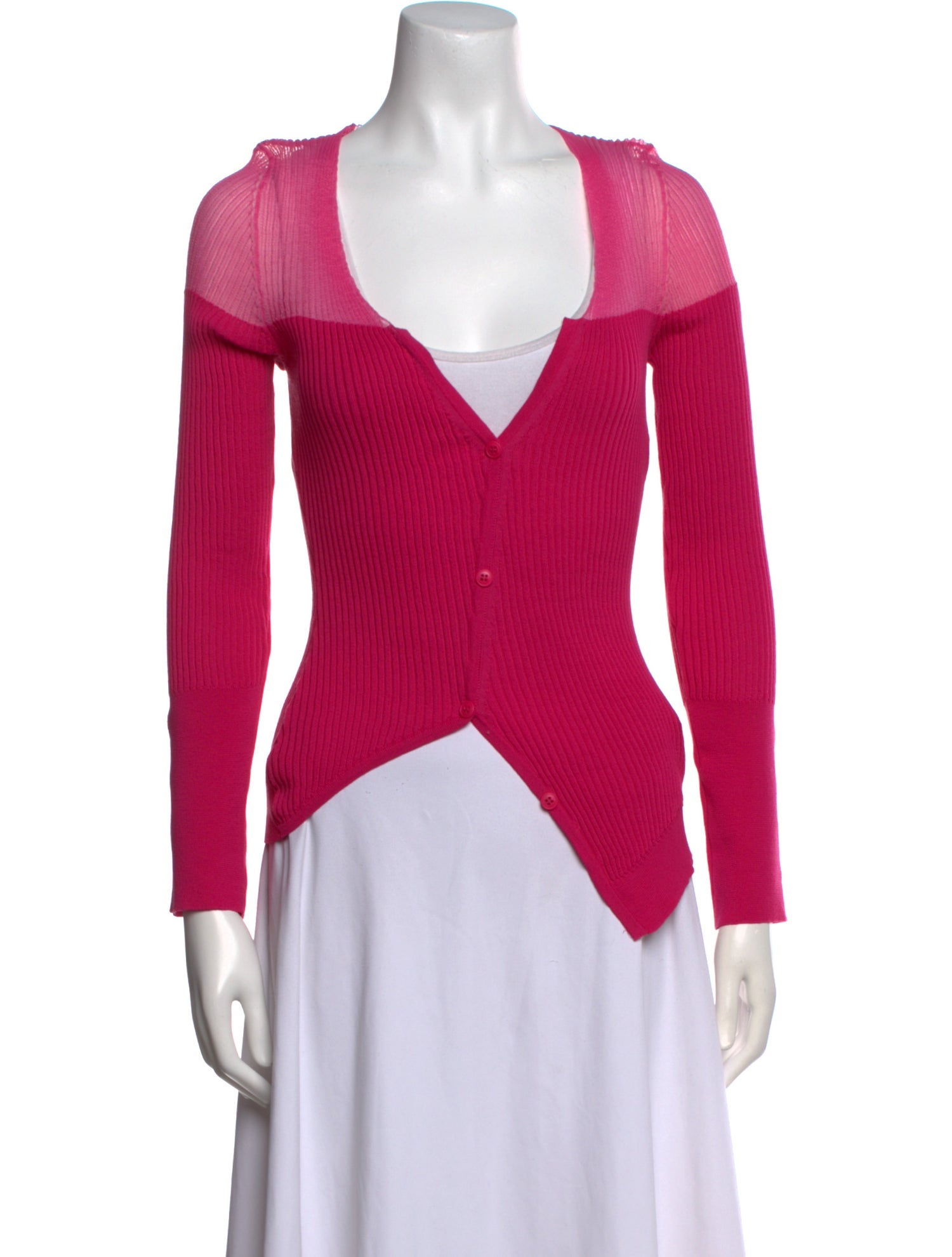 Jacquemus V-Neck Long Sleeve Bodysuit