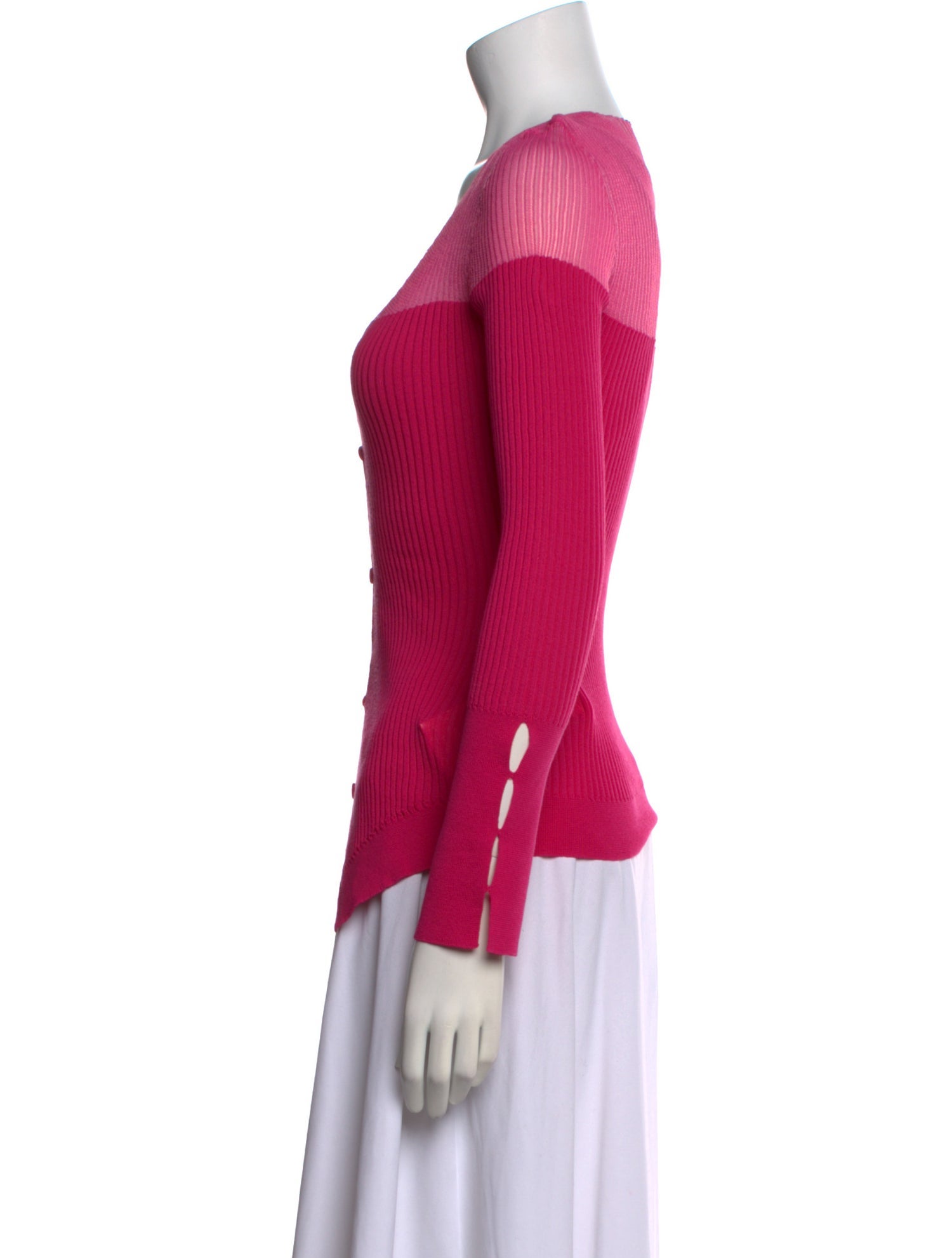 Jacquemus V-Neck Long Sleeve Bodysuit