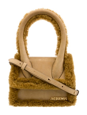 Jacquemus Suede Top Handle Bag