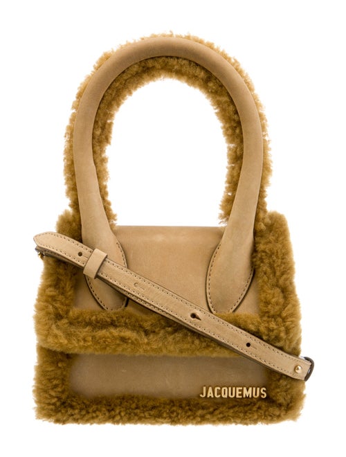 Jacquemus Suede Top Handle Bag
