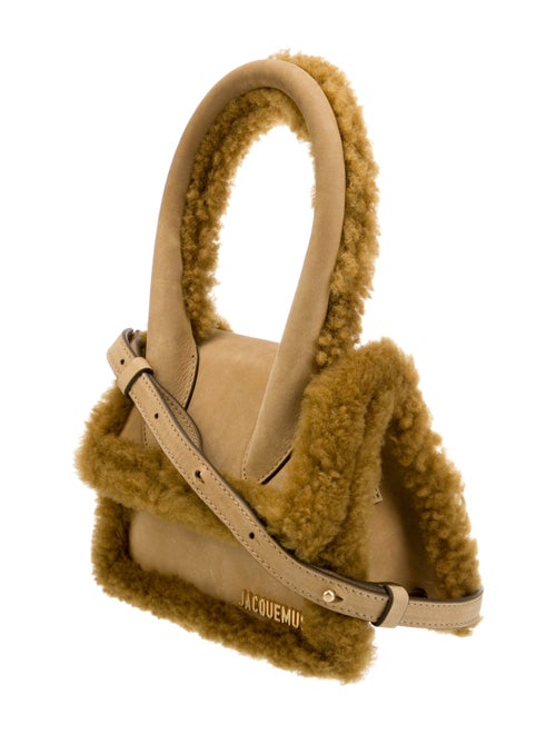 Jacquemus Suede Top Handle Bag