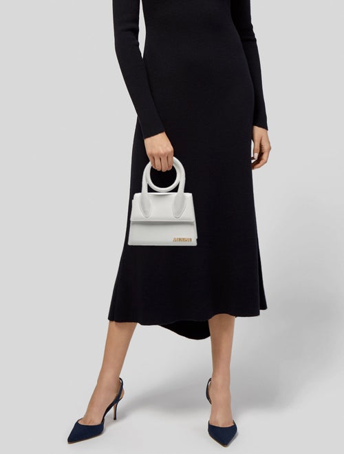 Jacquemus Leather Top Handle Bag