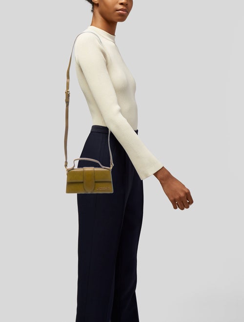 Jacquemus Leather Top Handle Bag