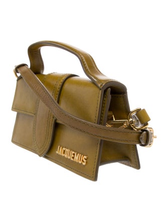 Jacquemus Leather Top Handle Bag