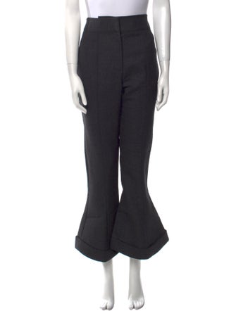 Jacquemus Virgin Wool Wide Leg Pants