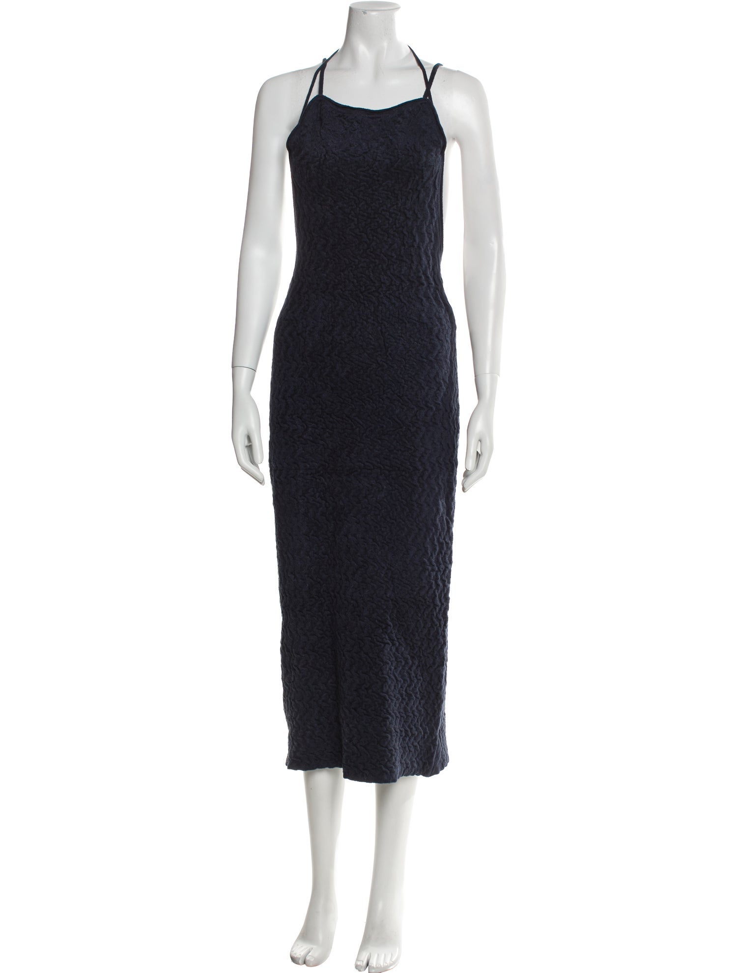 Jacquemus Square Neckline Knee-Length Dress