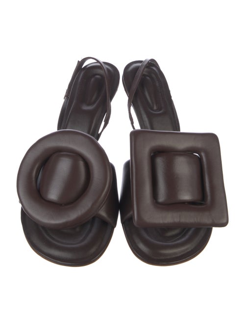 Jacquemus Leather Slingback Pumps