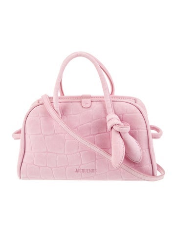 Jacquemus Handle Bags Suede Top Bag