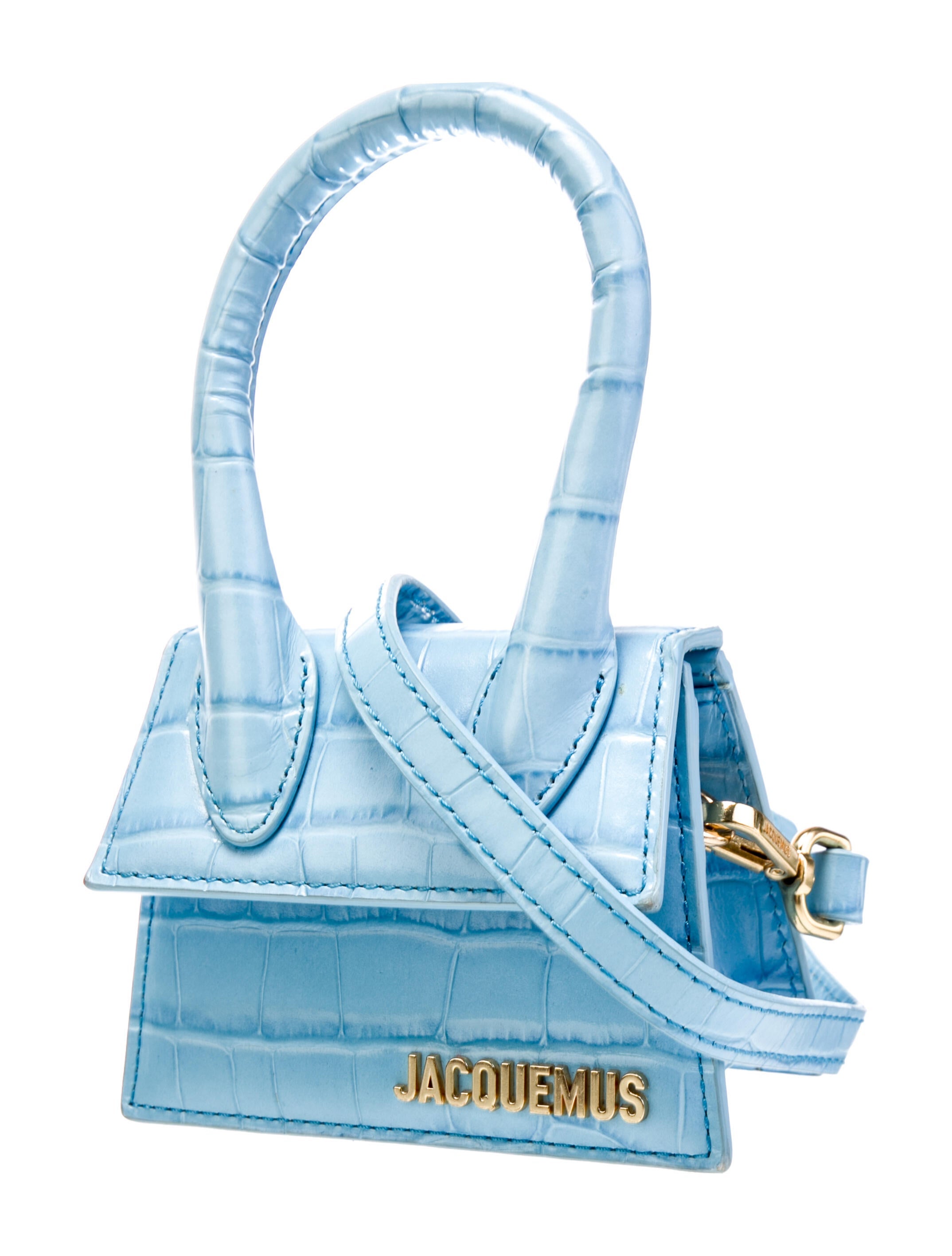 Jacquemus Leather Top Handle Bag