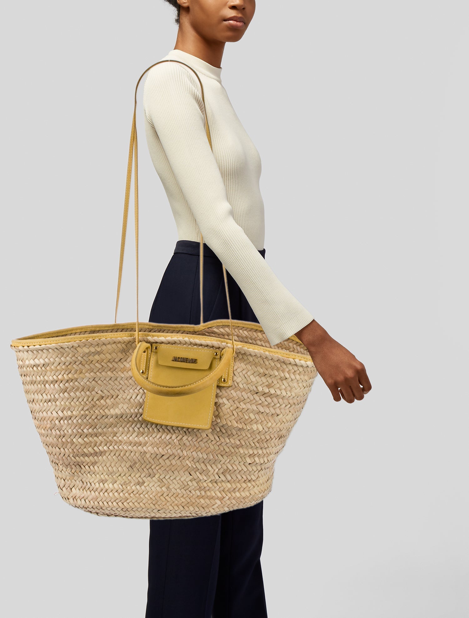 Jacquemus Straw Shoulder Bag