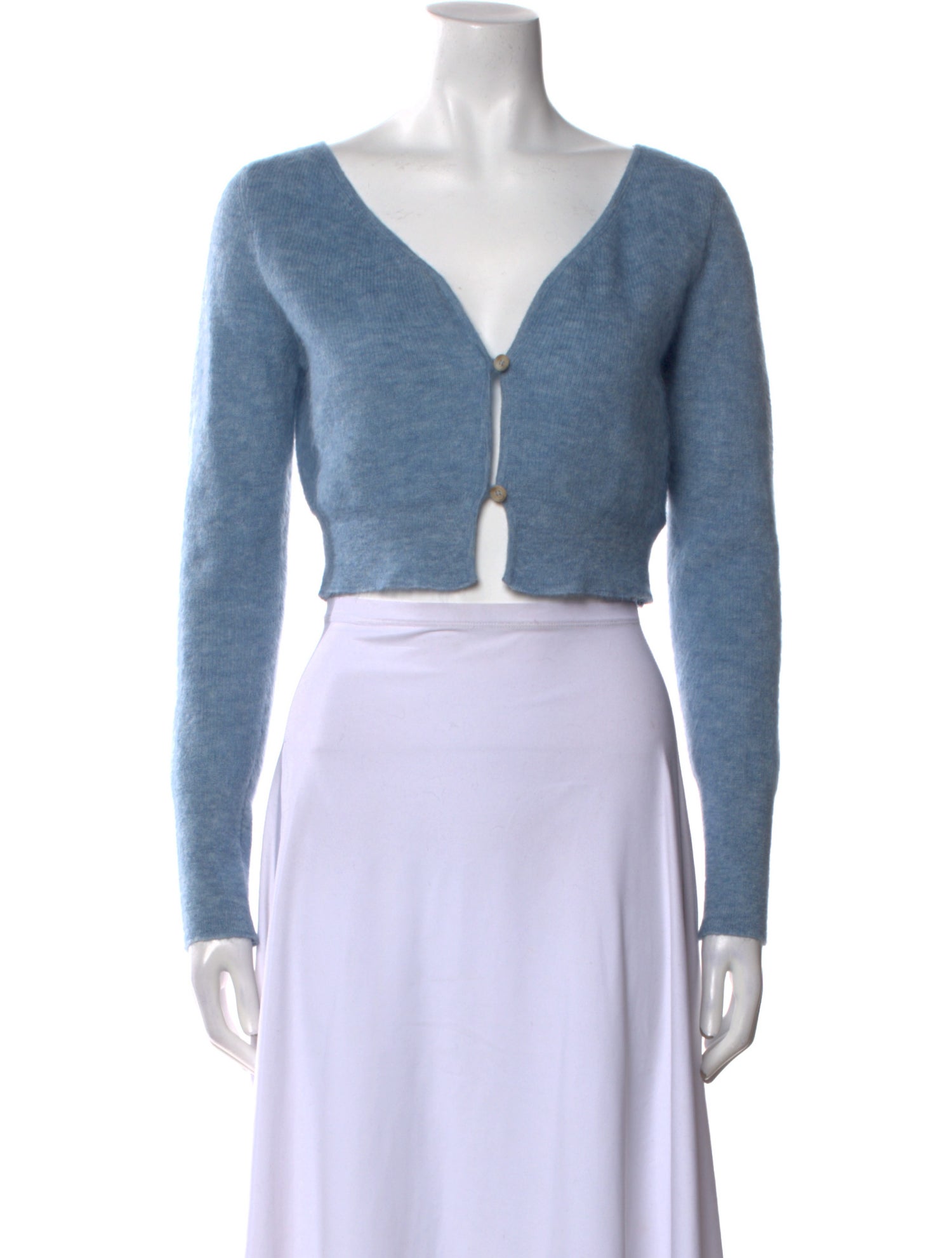 Jacquemus Mohair V-Neck Sweater w/ Tags