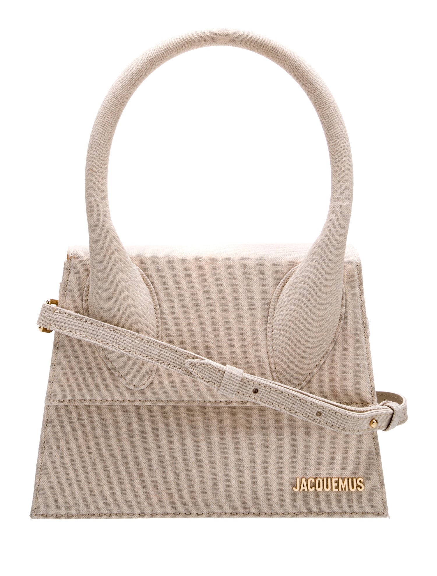 Jacquemus Canvas Top Handle Bag