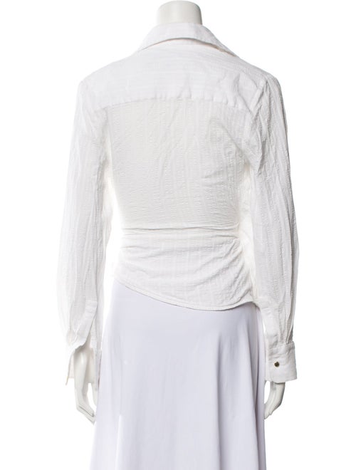 Jacquemus Long Sleeve Crop Top