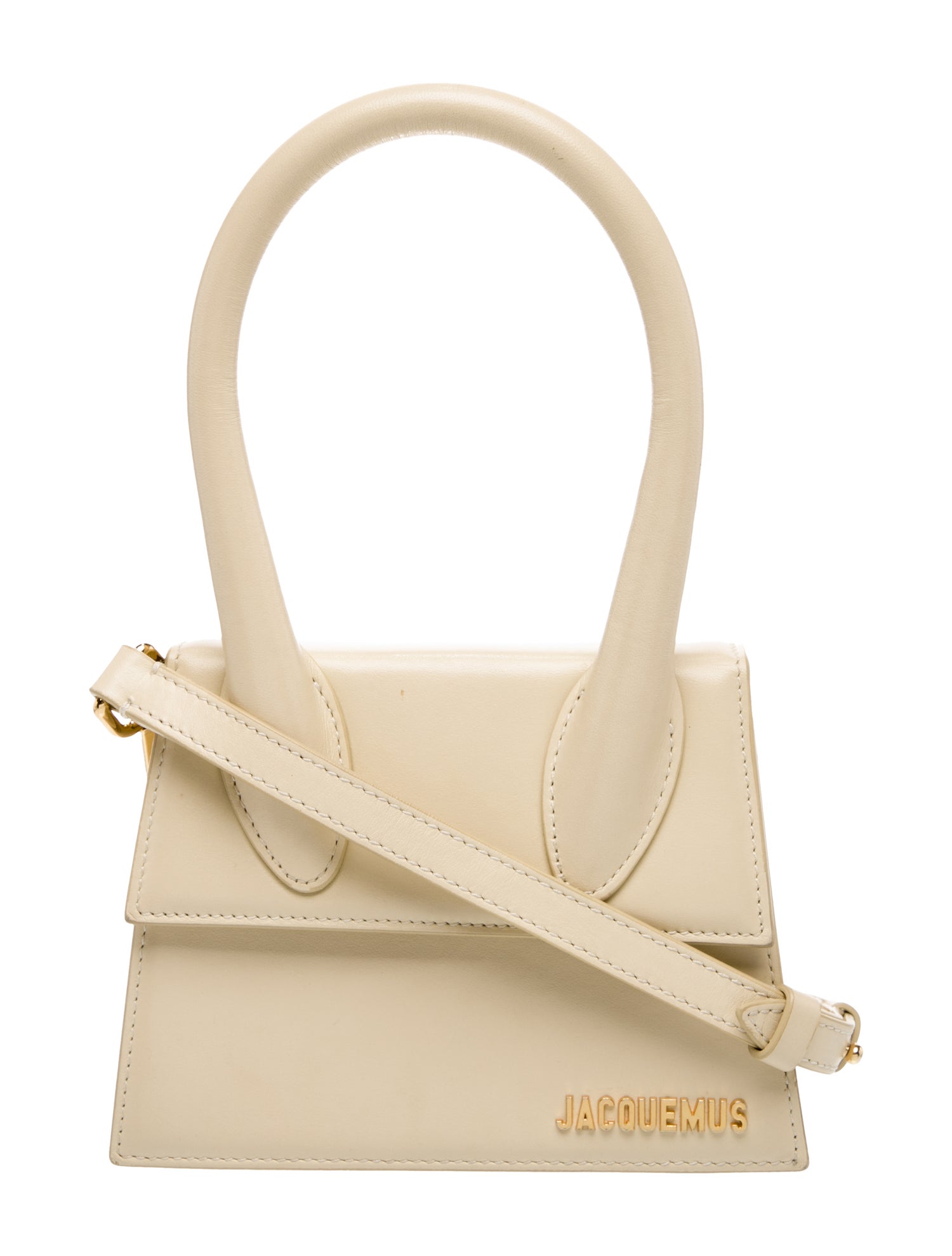 Jacquemus Leather Top Handle Bag