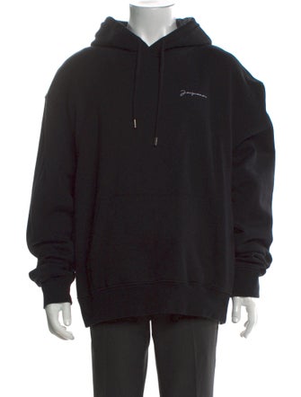 Jacquemus Graphic Print Crew Neck Hoodie