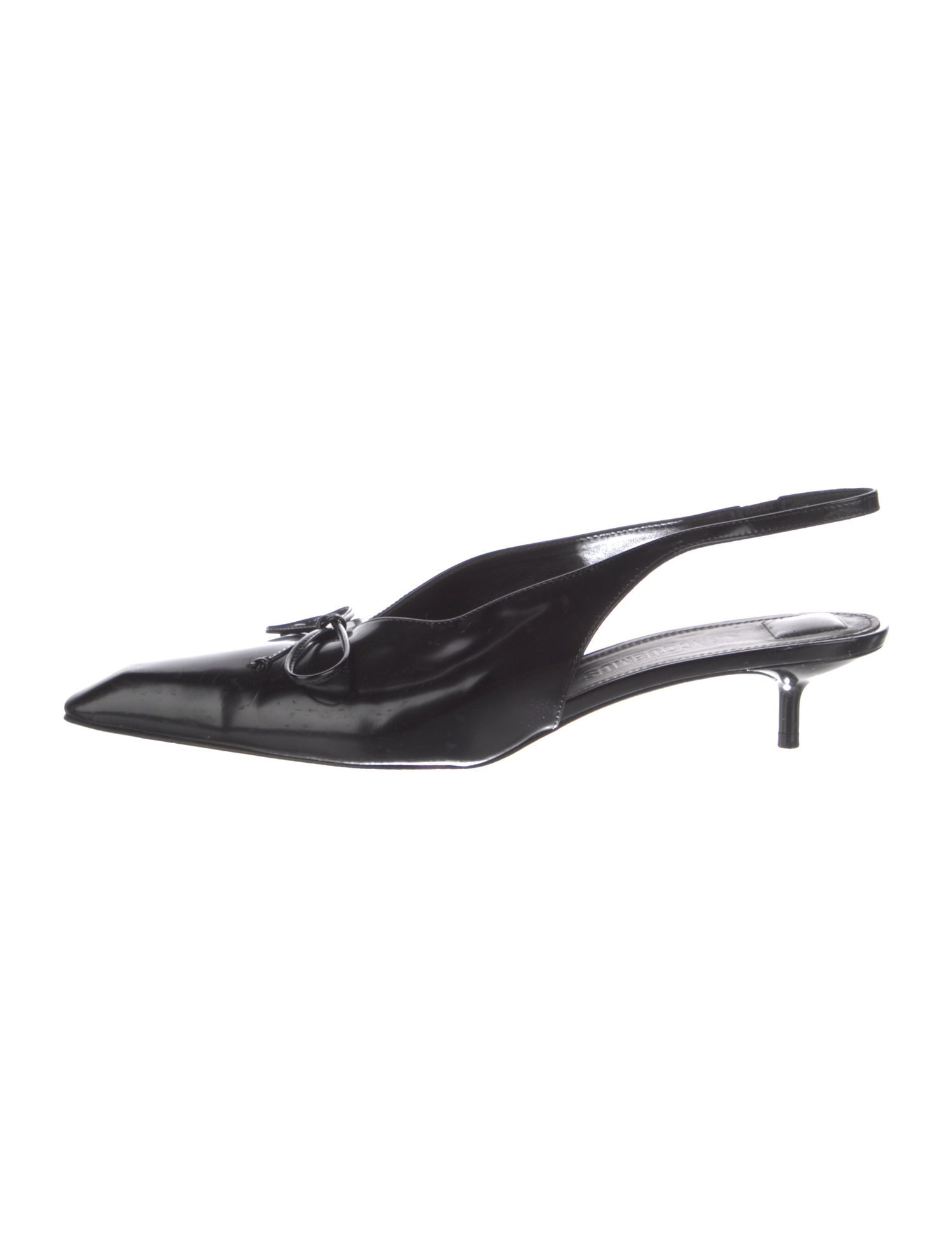 Jacquemus Leather Slingback Pumps