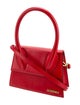 Jacquemus Leather Top Handle Bag
