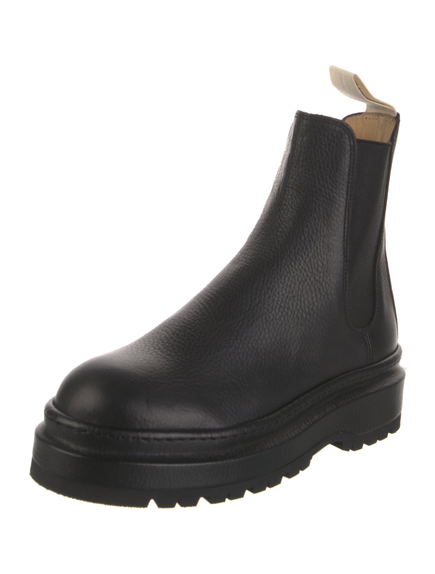 Jacquemus Leather Chelsea Boots