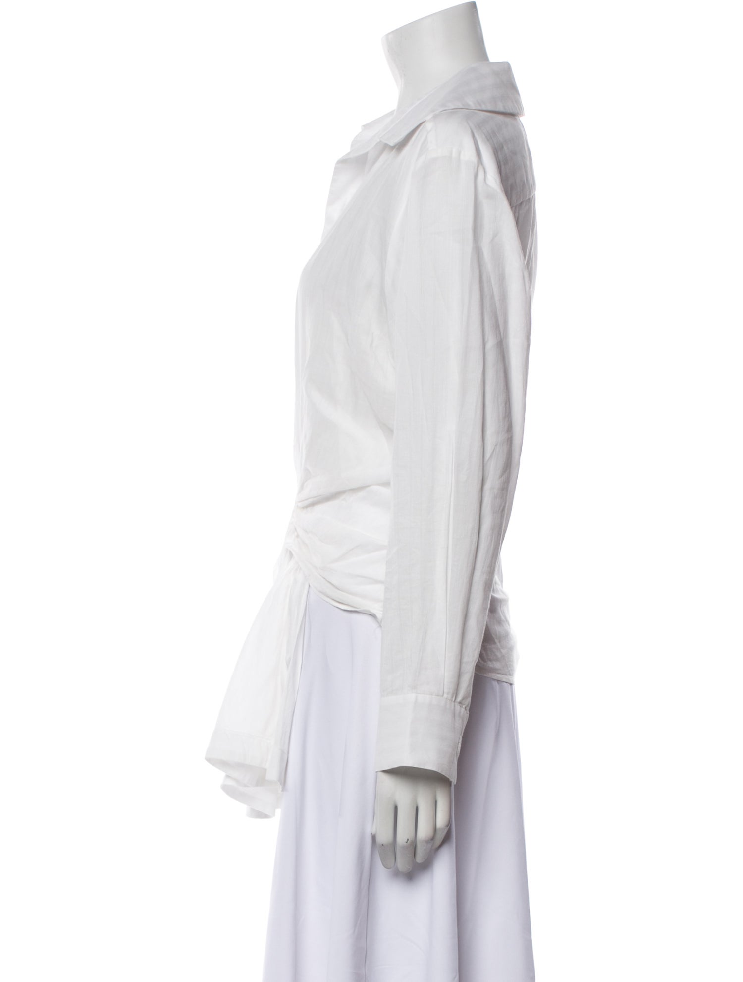 Jacquemus Long Sleeve Button-Up Top