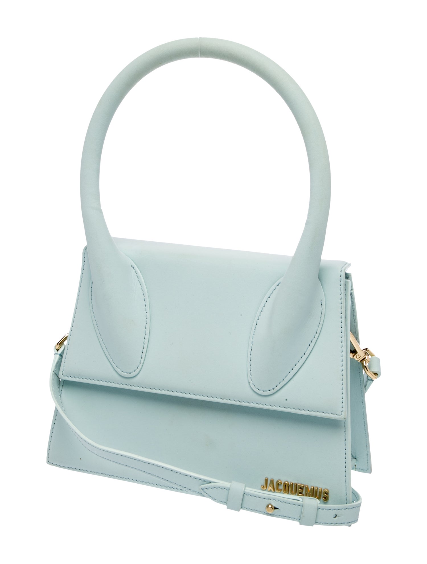 Jacquemus Leather Top Handle Bag