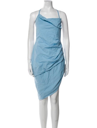 Jacquemus Square Neckline Midi Length Dress