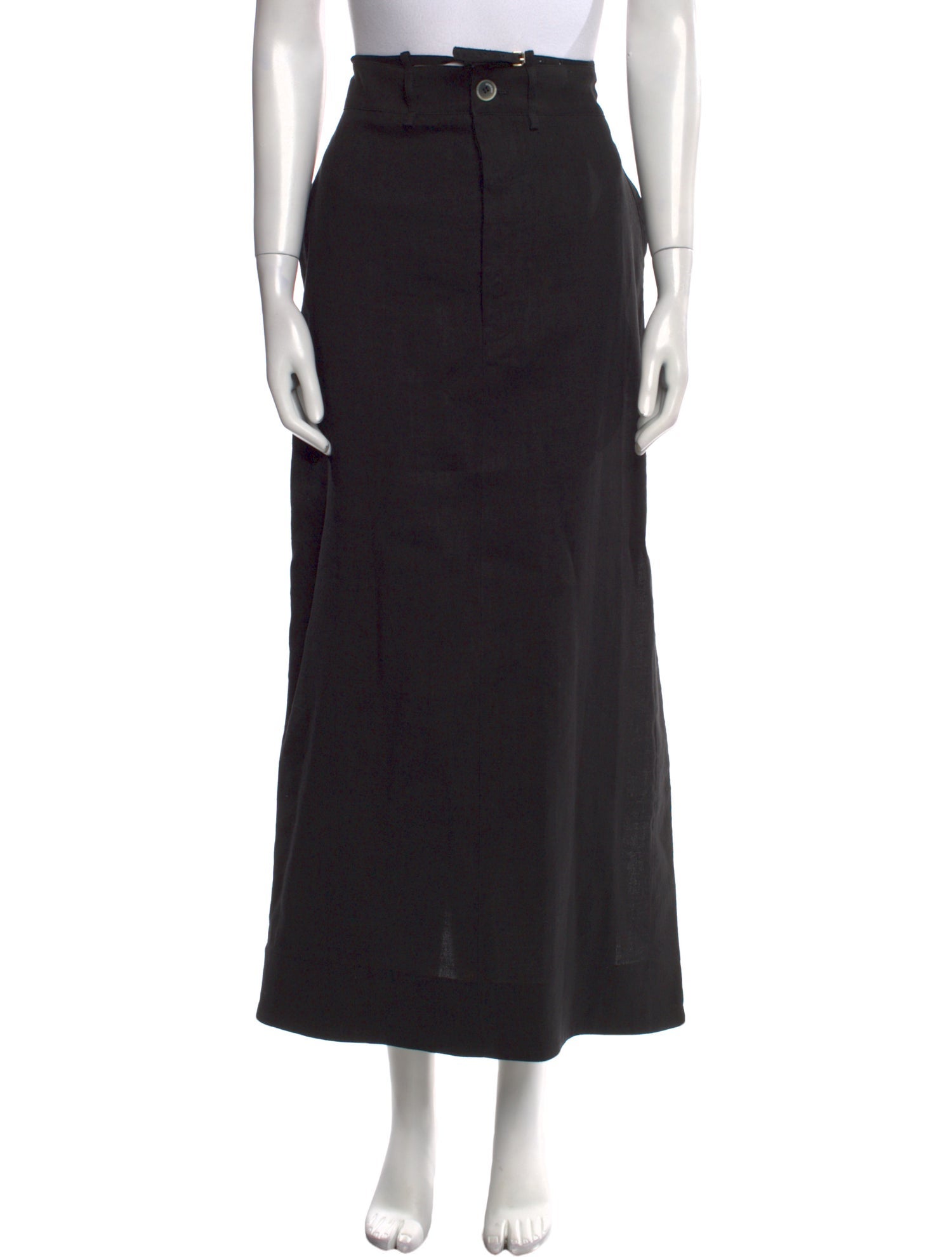 Jacquemus Virgin Wool Midi Length Skirt