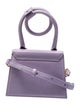 Jacquemus Leather Top Handle Bag