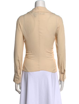 Jacquemus Square Neckline Long Sleeve Blouse