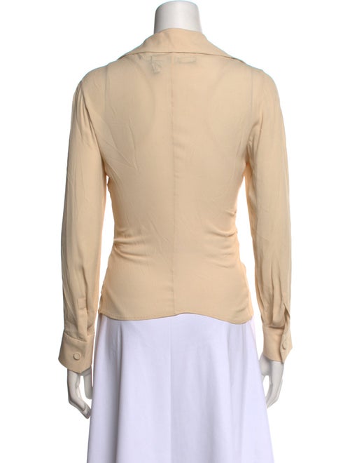 Jacquemus Square Neckline Long Sleeve Blouse