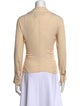 Jacquemus Square Neckline Long Sleeve Blouse