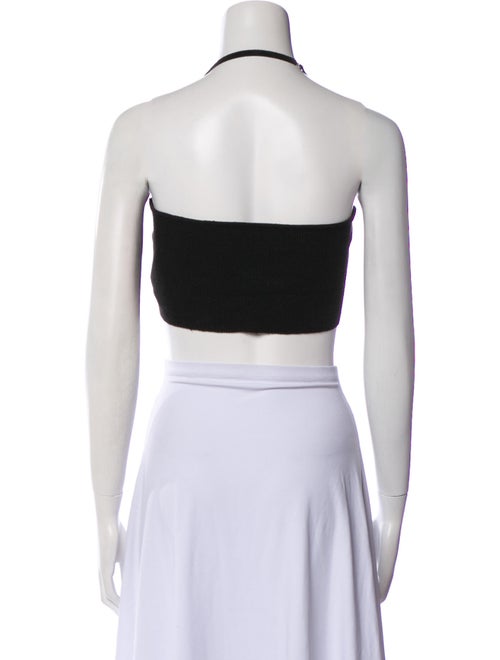 Jacquemus Linen Halterneck Crop Top