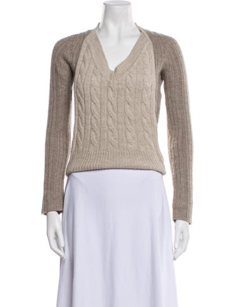 Jacquemus Merino Wool V-Neck Sweater