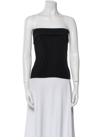 Jacquemus Strapless Crop Top