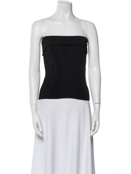 Jacquemus Strapless Crop Top