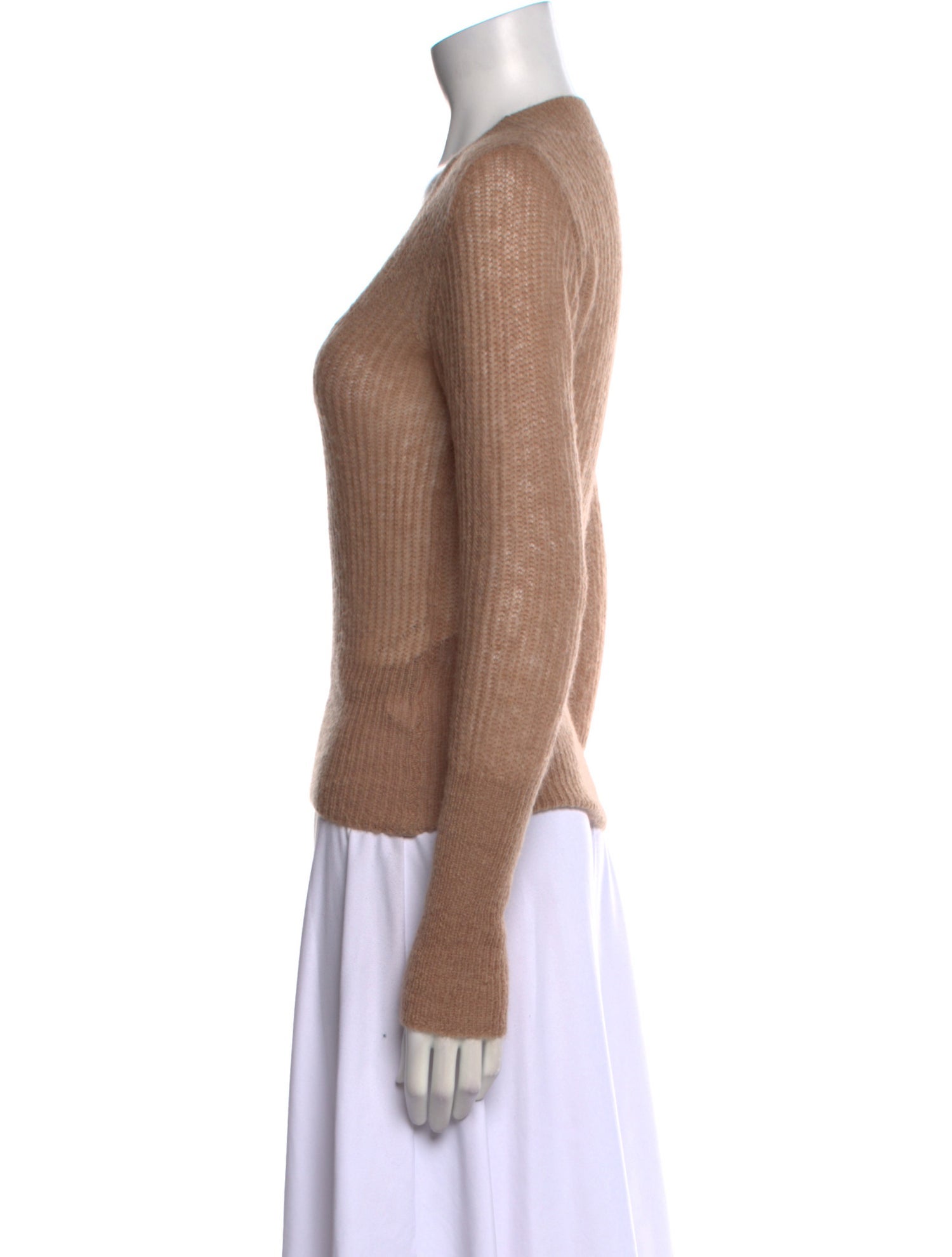 Jacquemus Alpaca Scoop Neck Sweater