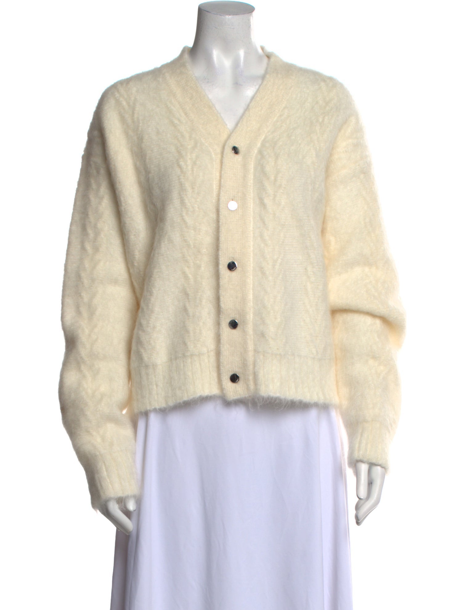 Jacquemus Mohair V-Neck Sweater w/ Tags