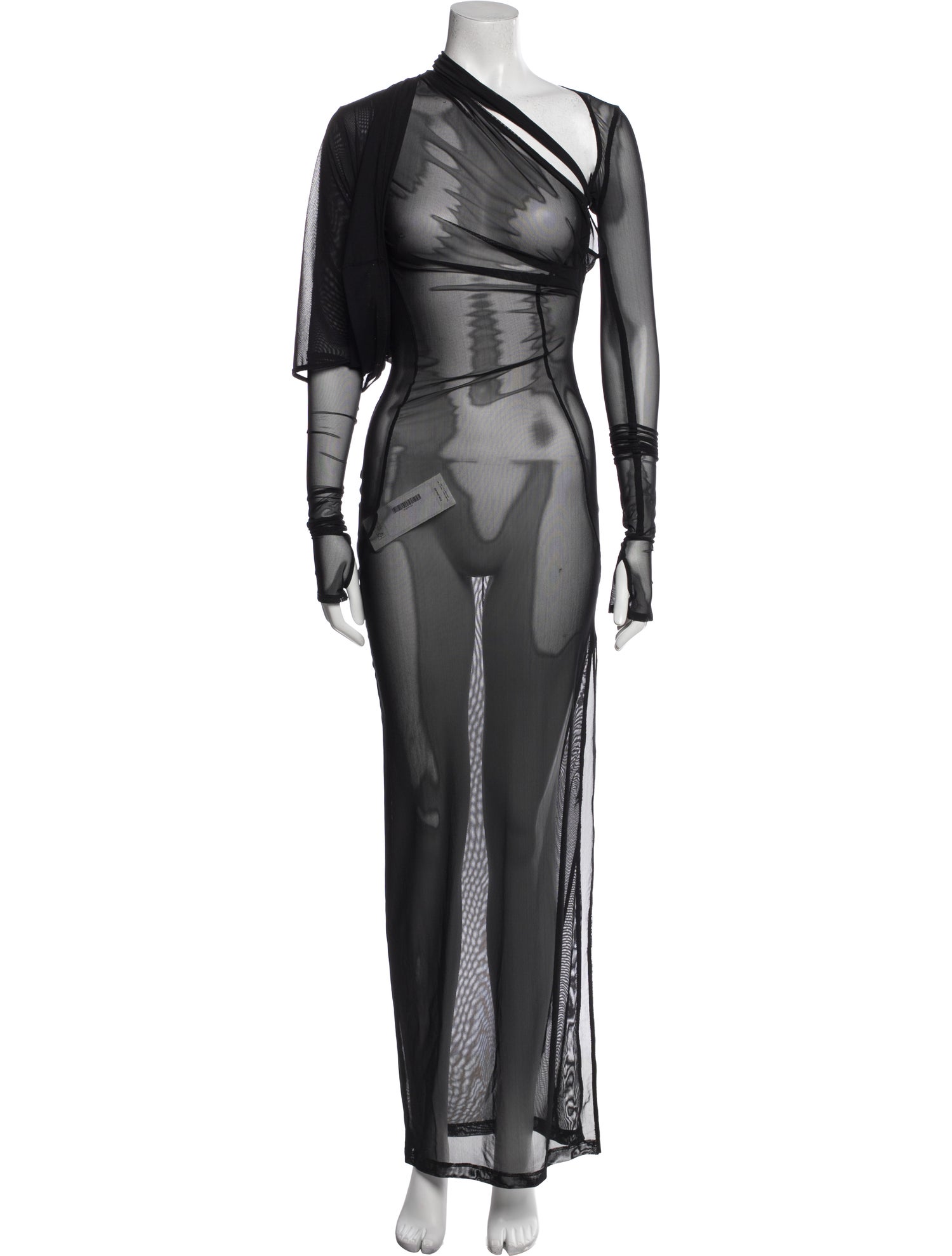 Jacquemus One-Shoulder Long Dress