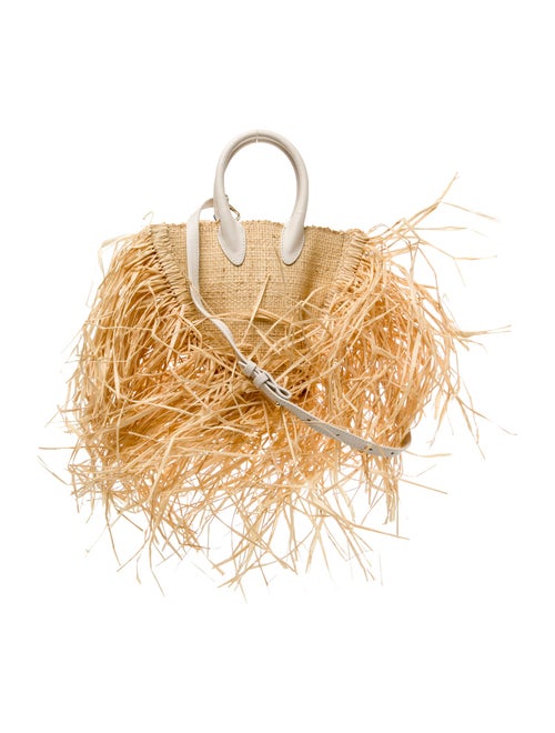 Jacquemus Straw Top Handle Bag Small