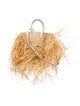 Jacquemus Straw Top Handle Bag Small